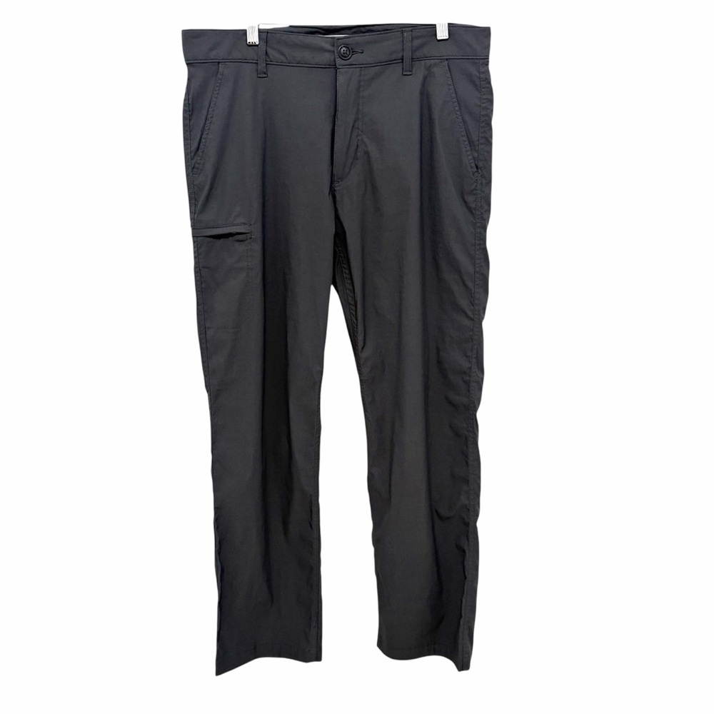 UNIONBAY Tech Charcoal Gray Lightweight Casual Hiking Pants - Like New - 34x32